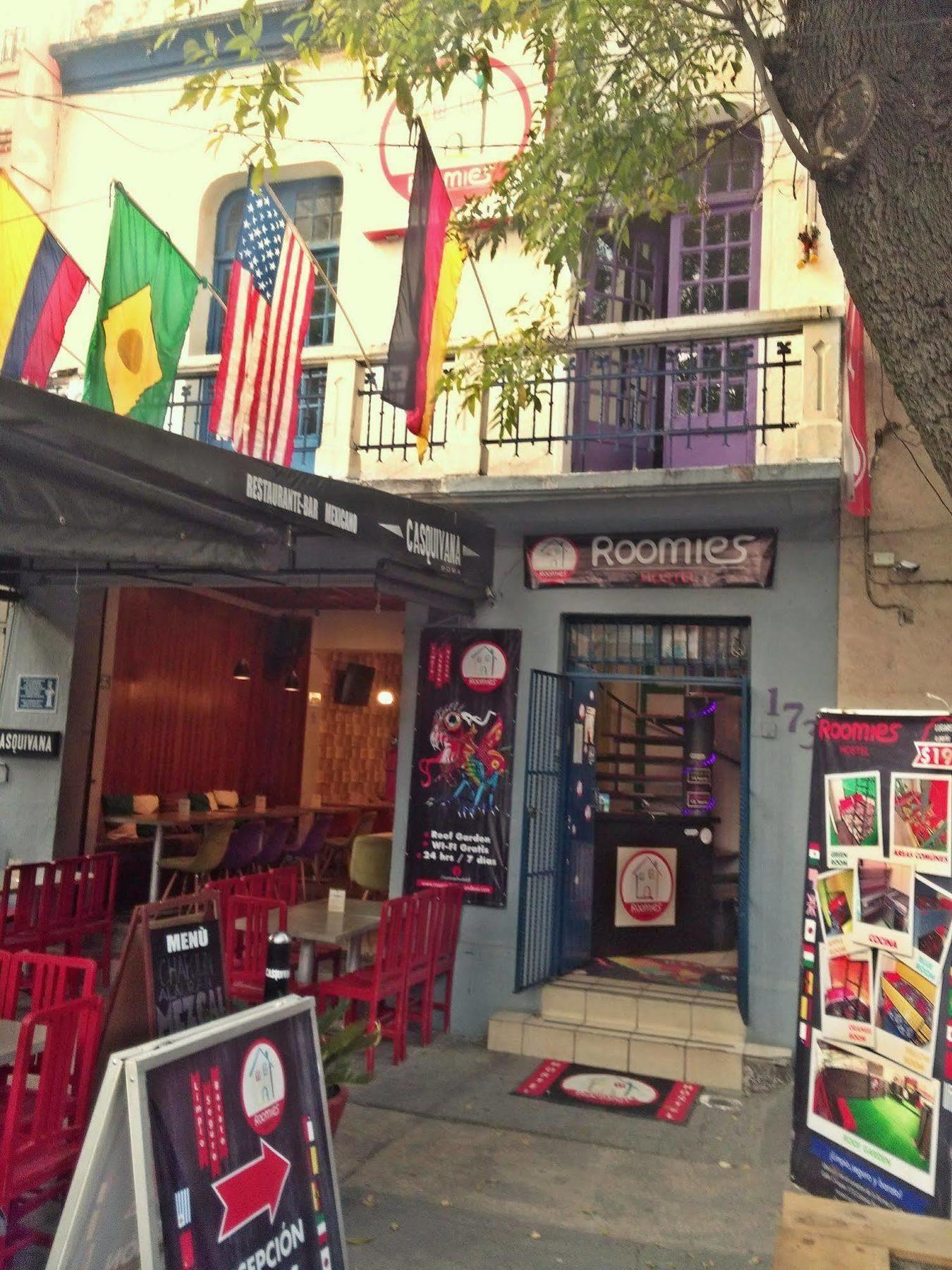 מקסיקו סיטי Roomies Hostel Roma מראה חיצוני תמונה